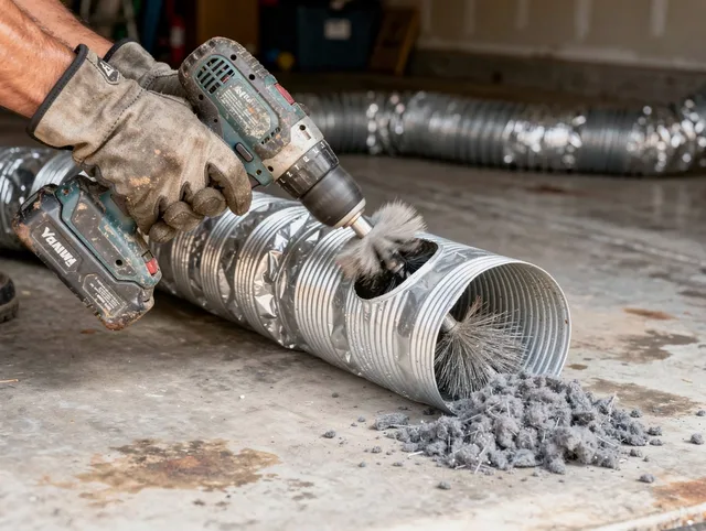 Professional duct cleaning by Westwood Dryer Vent Cleaning in Westwood