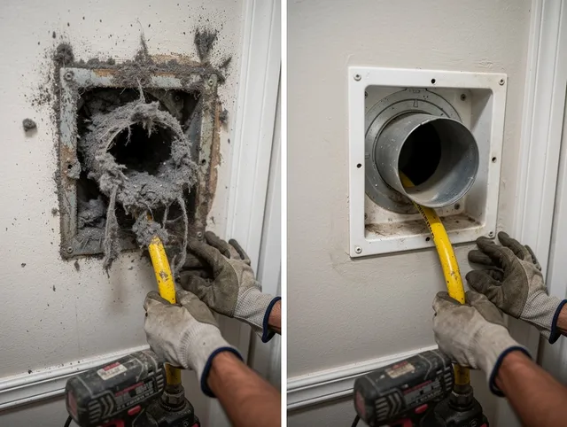 Expert gas dryer vent cleaning by Westwood Dryer Vent Cleaning in Westwood