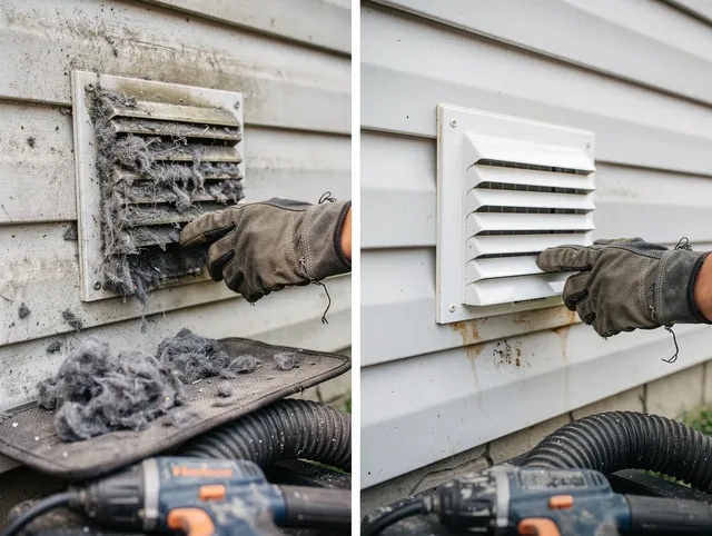Residential dryer vent cleaning by Westwood Dryer Vent Cleaning in Westwood